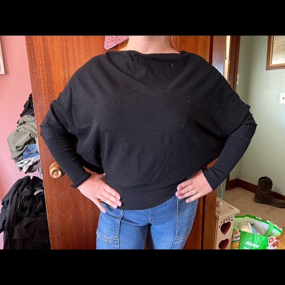 Zara black oversized sweater - Picture 2 of 16